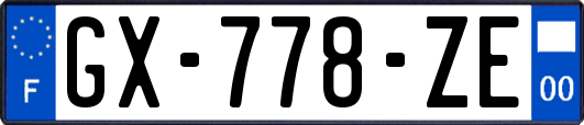 GX-778-ZE