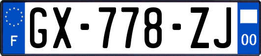 GX-778-ZJ