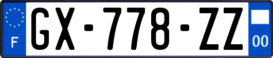 GX-778-ZZ
