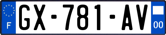 GX-781-AV