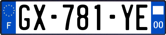 GX-781-YE