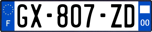 GX-807-ZD