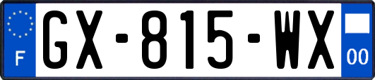 GX-815-WX