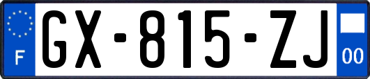 GX-815-ZJ
