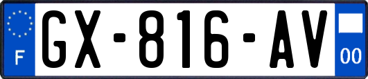 GX-816-AV