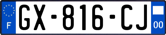 GX-816-CJ