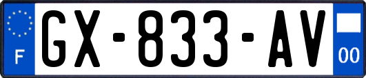 GX-833-AV