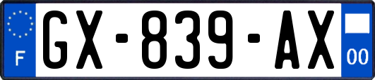 GX-839-AX