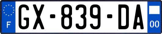 GX-839-DA