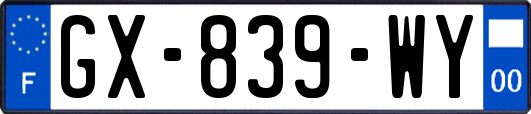 GX-839-WY