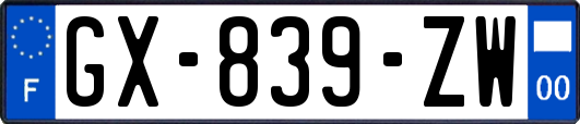 GX-839-ZW