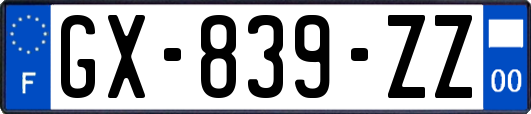GX-839-ZZ