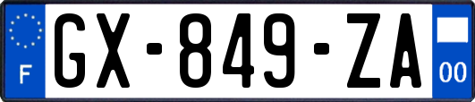 GX-849-ZA