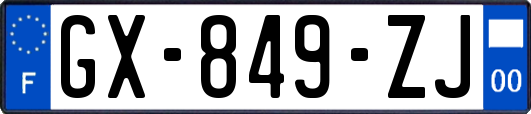GX-849-ZJ