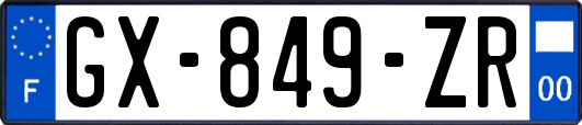 GX-849-ZR
