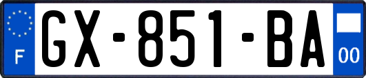GX-851-BA