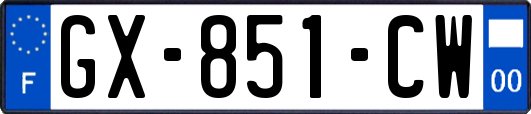 GX-851-CW
