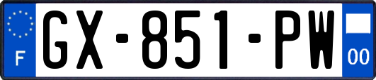 GX-851-PW