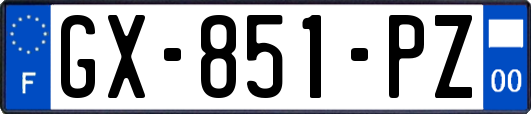 GX-851-PZ