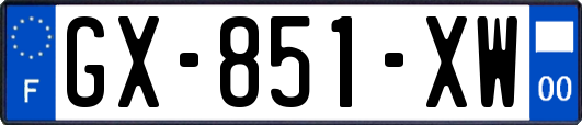 GX-851-XW