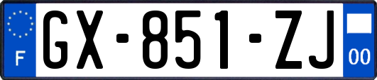 GX-851-ZJ