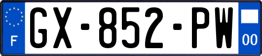 GX-852-PW