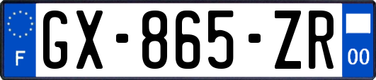 GX-865-ZR