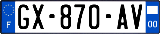 GX-870-AV
