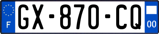GX-870-CQ