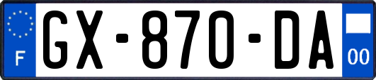 GX-870-DA