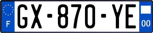 GX-870-YE