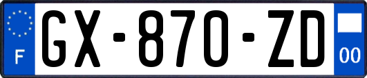 GX-870-ZD