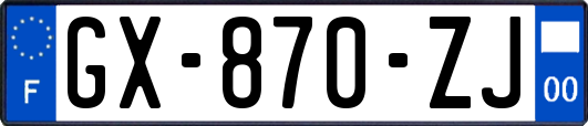 GX-870-ZJ