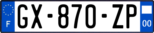 GX-870-ZP