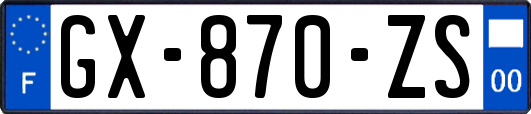 GX-870-ZS