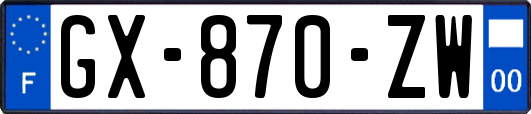 GX-870-ZW