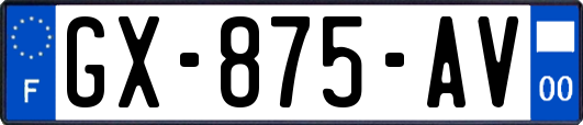 GX-875-AV