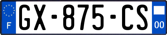GX-875-CS
