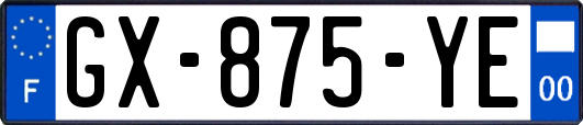 GX-875-YE
