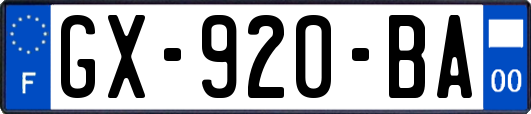 GX-920-BA