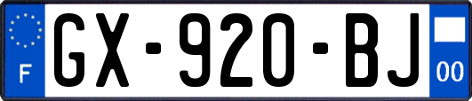GX-920-BJ