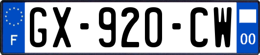 GX-920-CW