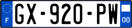 GX-920-PW
