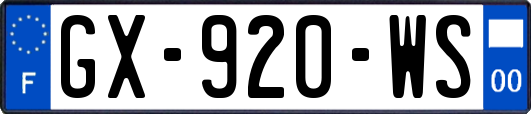 GX-920-WS