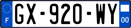 GX-920-WY