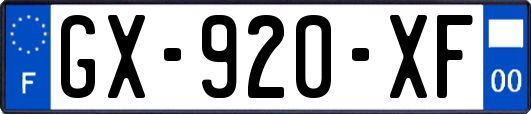 GX-920-XF