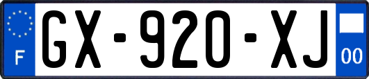 GX-920-XJ