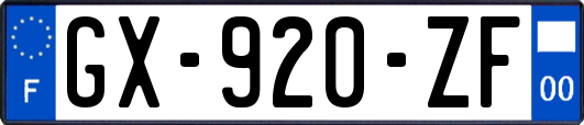 GX-920-ZF