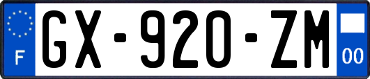 GX-920-ZM