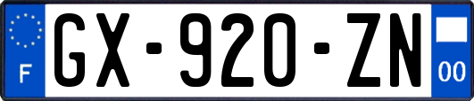 GX-920-ZN